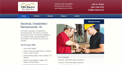 Desktop Screenshot of crh-electric.com