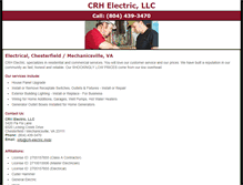 Tablet Screenshot of crh-electric.com